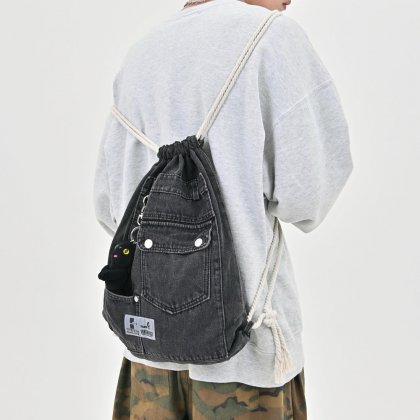 【10日以内お届け】デニムナップザック L2131 【10日以内お届け】デニムナップザック L2131