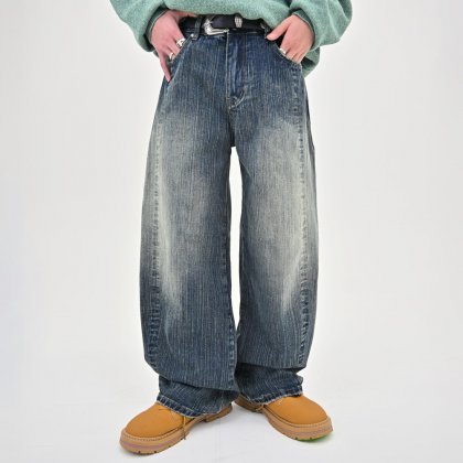 【10日以内お届け】ウォッシュドバンブーデニム L2117 【10日以内お届け】ウォッシュドバンブーデニム L2117