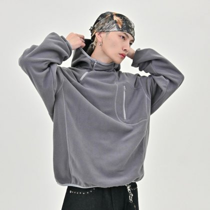 【10日以内お届け】フリースパーカー L2163 【10日以内お届け】フリースパーカー L2163