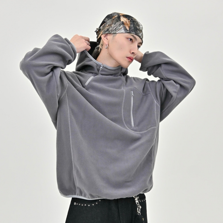 【10日以内お届け】フリースパーカー L2163 【10日以内お届け】フリースパーカー L2163