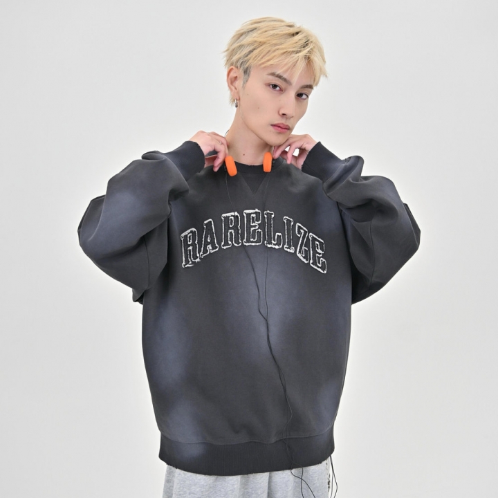 【10日以内お届け】アップリケロゴスウェット L2088