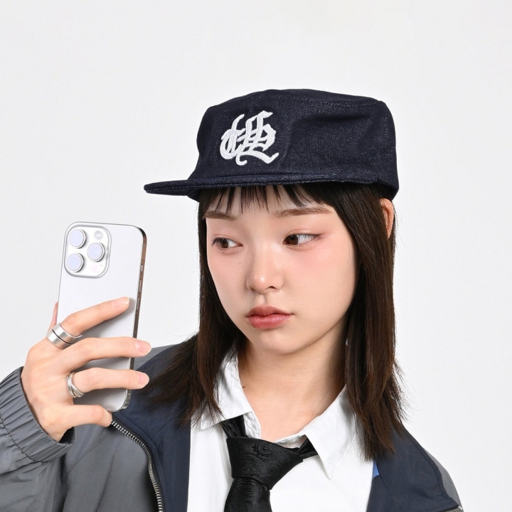 【10日以内お届け】リジットフラットトップキャップ L2159