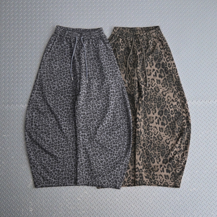 【10日以内お届け】レオパードバルーンスウェット L2204 【10日以内お届け】レオパードバルーンスウェット L2204