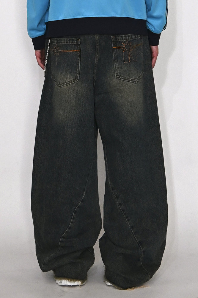 【10日以内お届け】 ウォッシュドカジュアルデニム L0959