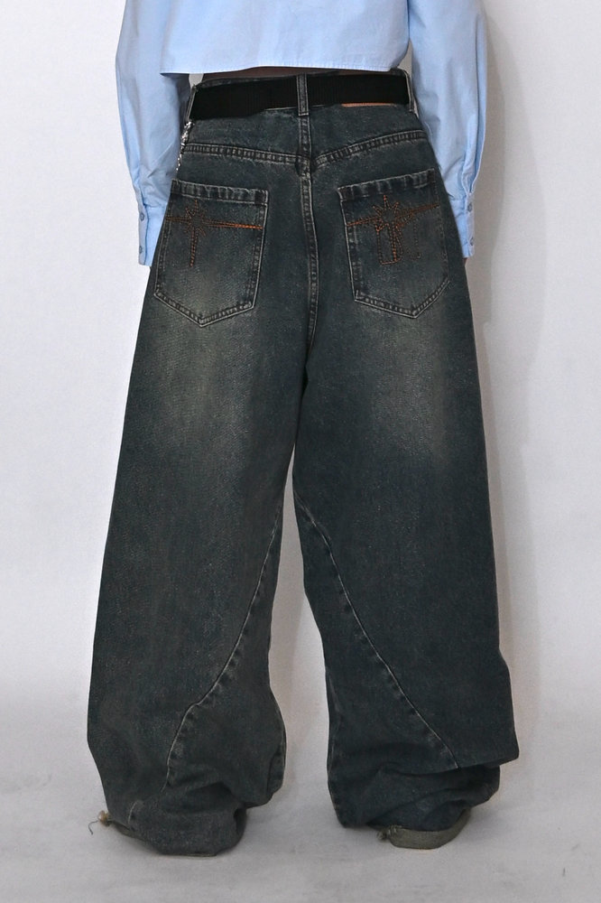 【10日以内お届け】 ウォッシュドカジュアルデニム L0959