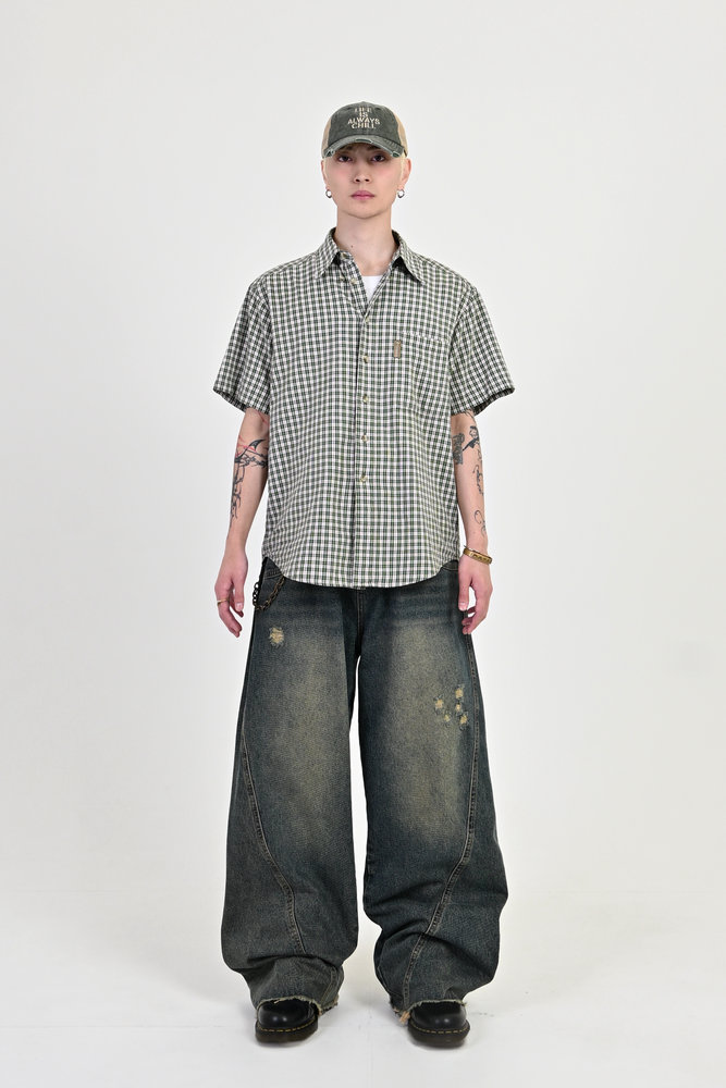 【10日以内お届け】 ウォッシュドカジュアルデニム L0959