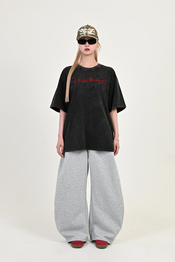 【10日以内お届け】ウォッシュドヴィンテージビッグTシャツ L1119