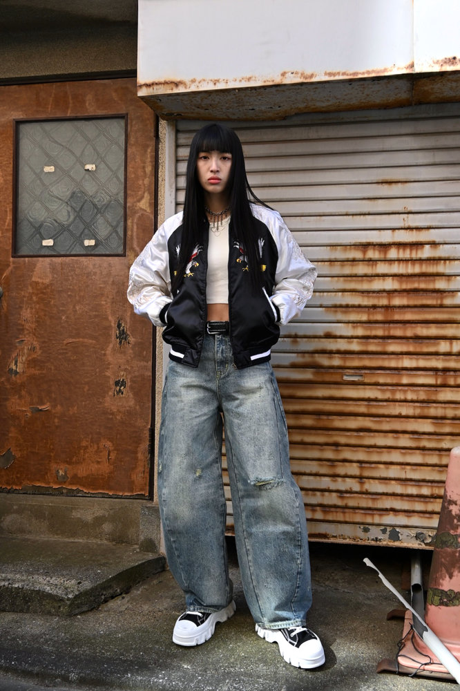 【10日以内お届け】カジュアルダメージバルーンデニム L2079