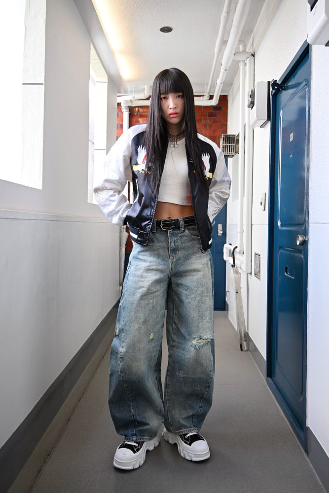 【10日以内お届け】カジュアルダメージバルーンデニム L2079