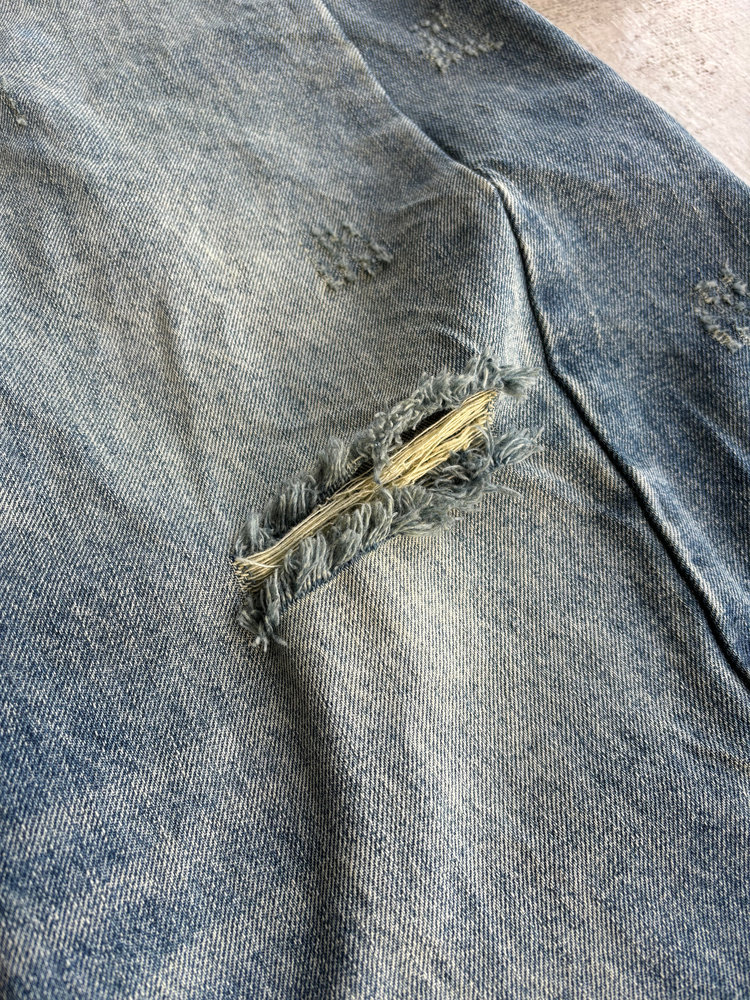 【10日以内お届け】カジュアルダメージバルーンデニム L2079