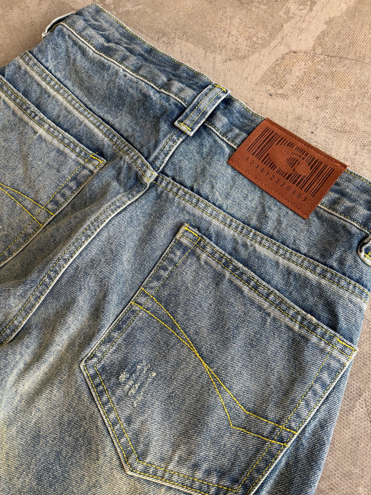 【10日以内お届け】カジュアルダメージバルーンデニム L2079