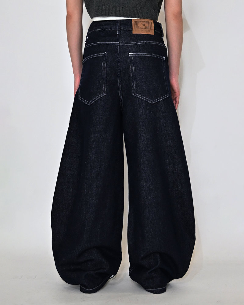 【10日以内お届け】ステッチバルーンインディゴデニム L2083