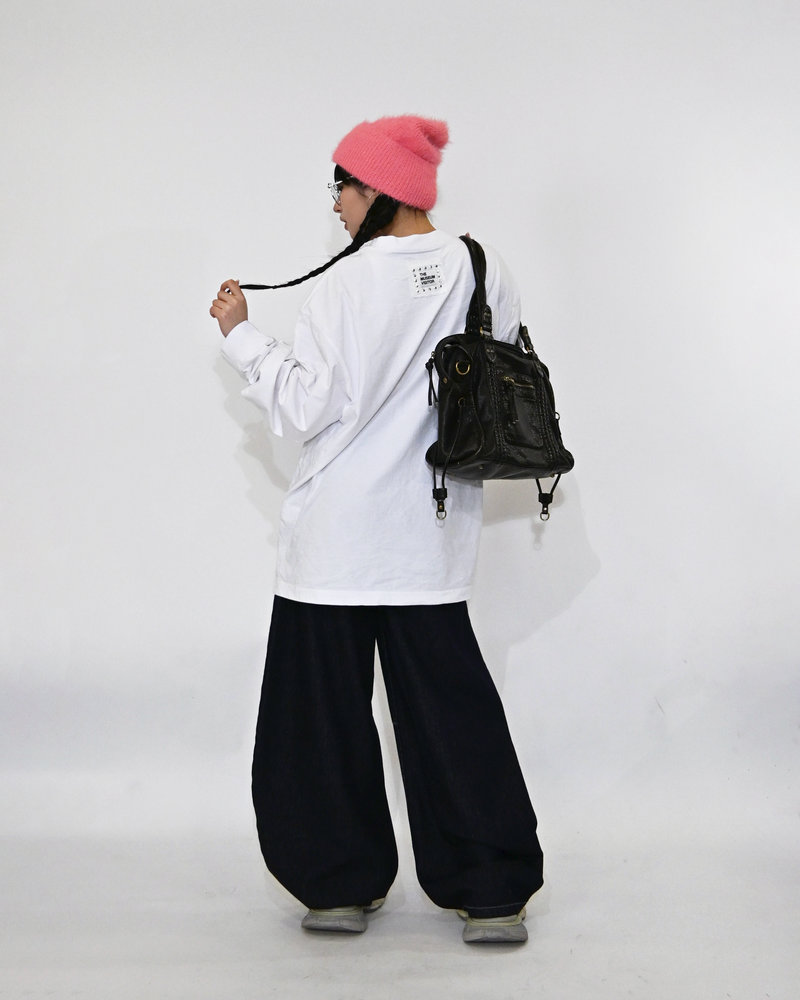 【10日以内お届け】ステッチバルーンインディゴデニム L2083