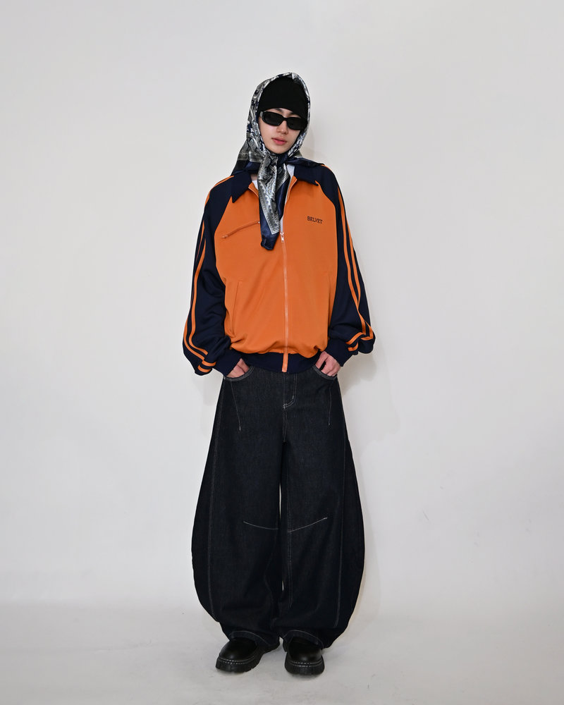 【10日以内お届け】ステッチバルーンインディゴデニム L2083