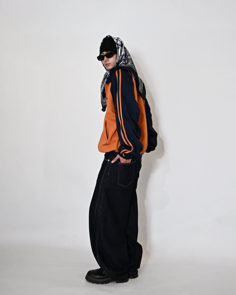 【10日以内お届け】ステッチバルーンインディゴデニム L2083