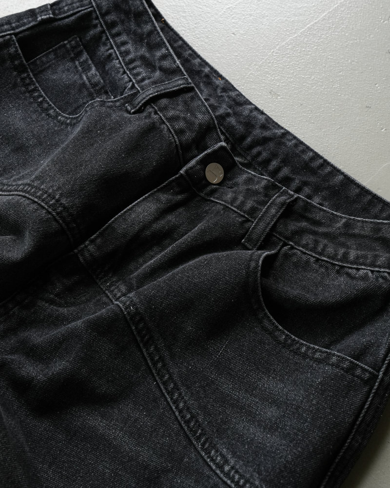 【10日以内お届け】カーブラインダメージデニム L2126