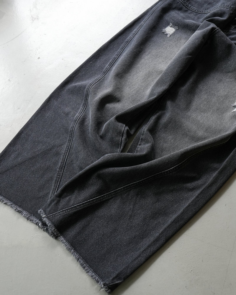 【10日以内お届け】カーブラインダメージデニム L2126