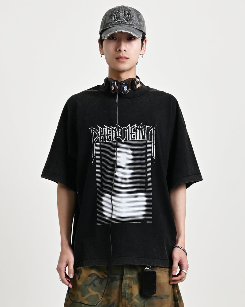 【10日以内お届け】ウォッシュドグラフィックT L2104