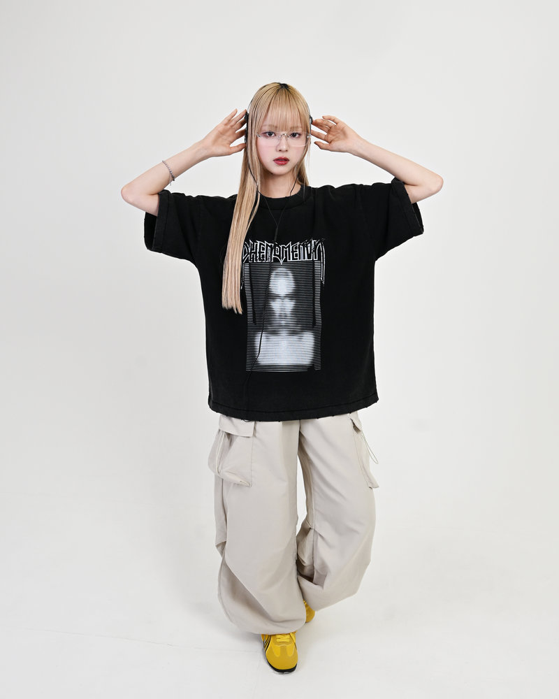 【10日以内お届け】ウォッシュドグラフィックT L2104