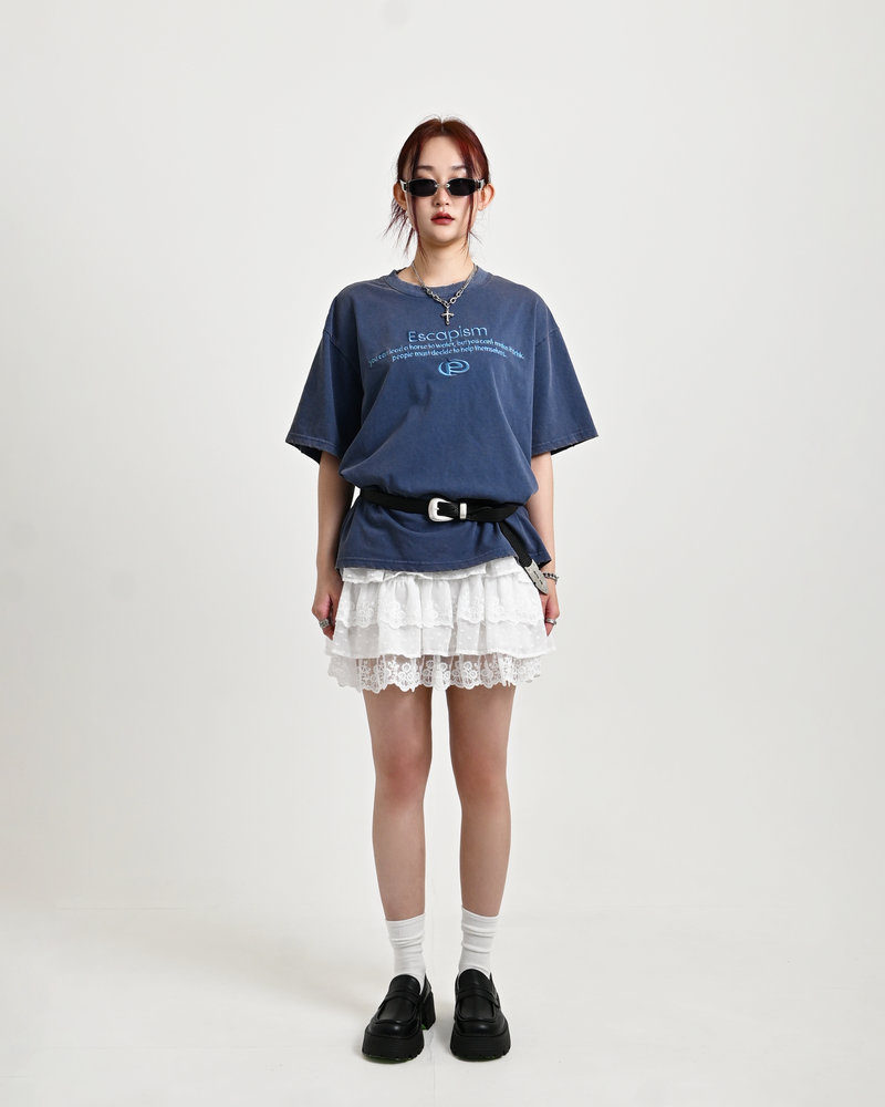 【10日以内お届け】エンブロイダリーTシャツ L2119