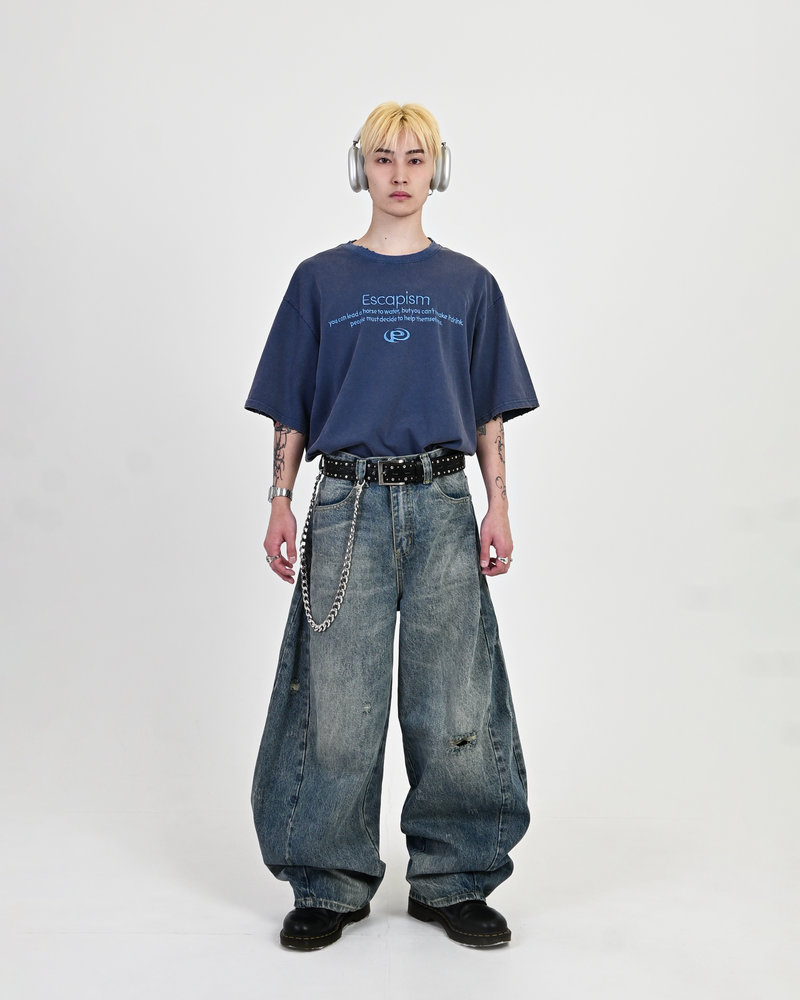 【10日以内お届け】エンブロイダリーTシャツ L2119