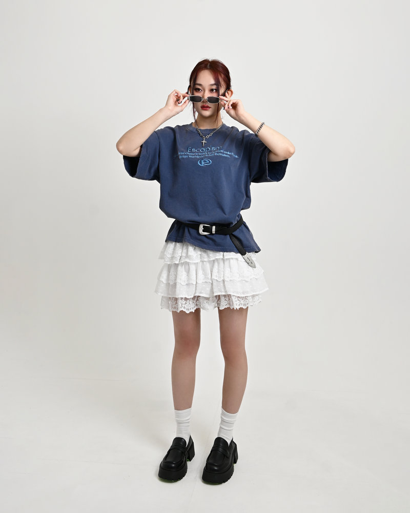 【10日以内お届け】エンブロイダリーTシャツ L2119