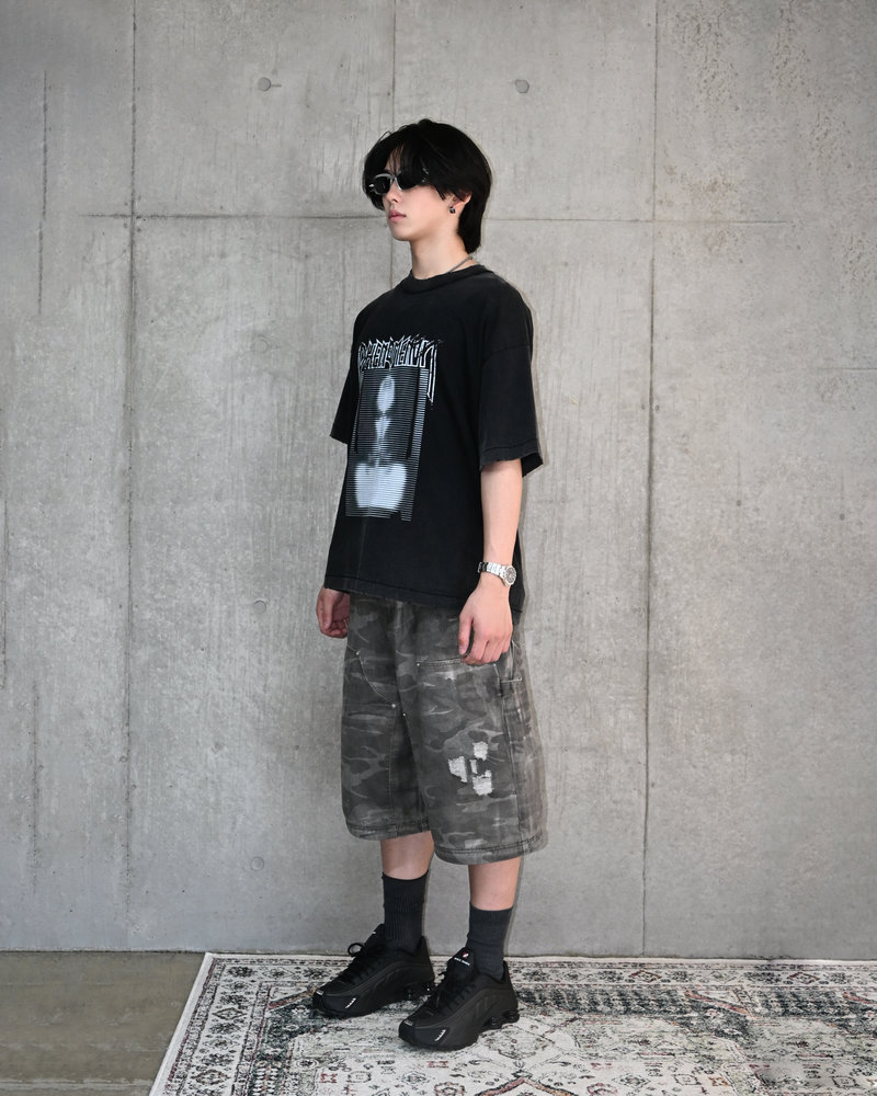 【10日以内お届け】 ダメージカモ2WAYパンツ L2103