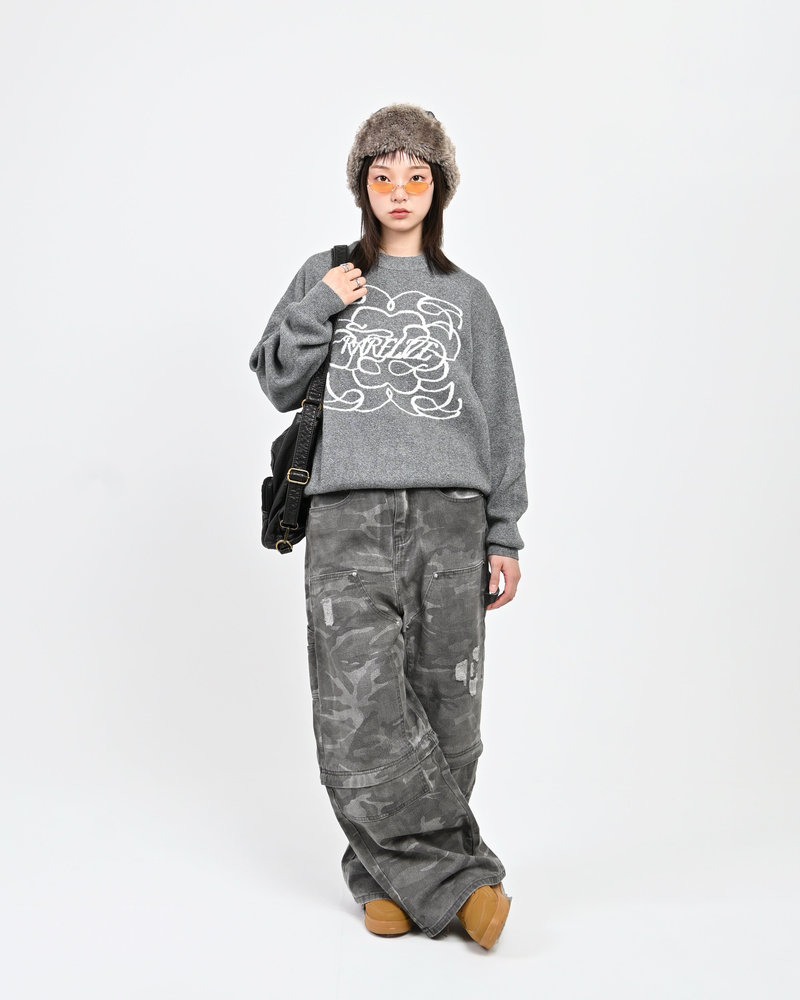 【10日以内お届け】 ダメージカモ2WAYパンツ L2103