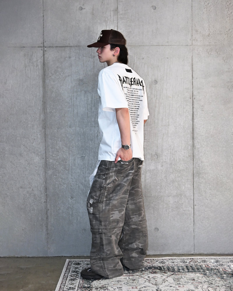 【10日以内お届け】 ダメージカモ2WAYパンツ L2103
