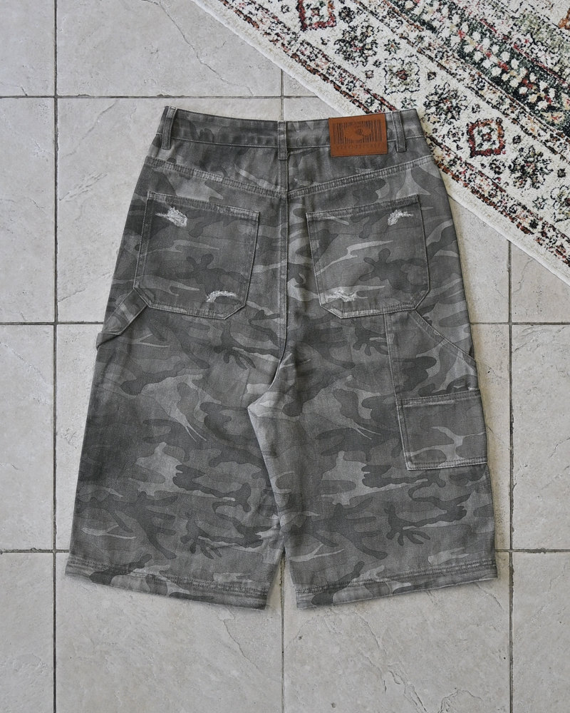【10日以内お届け】 ダメージカモ2WAYパンツ L2103