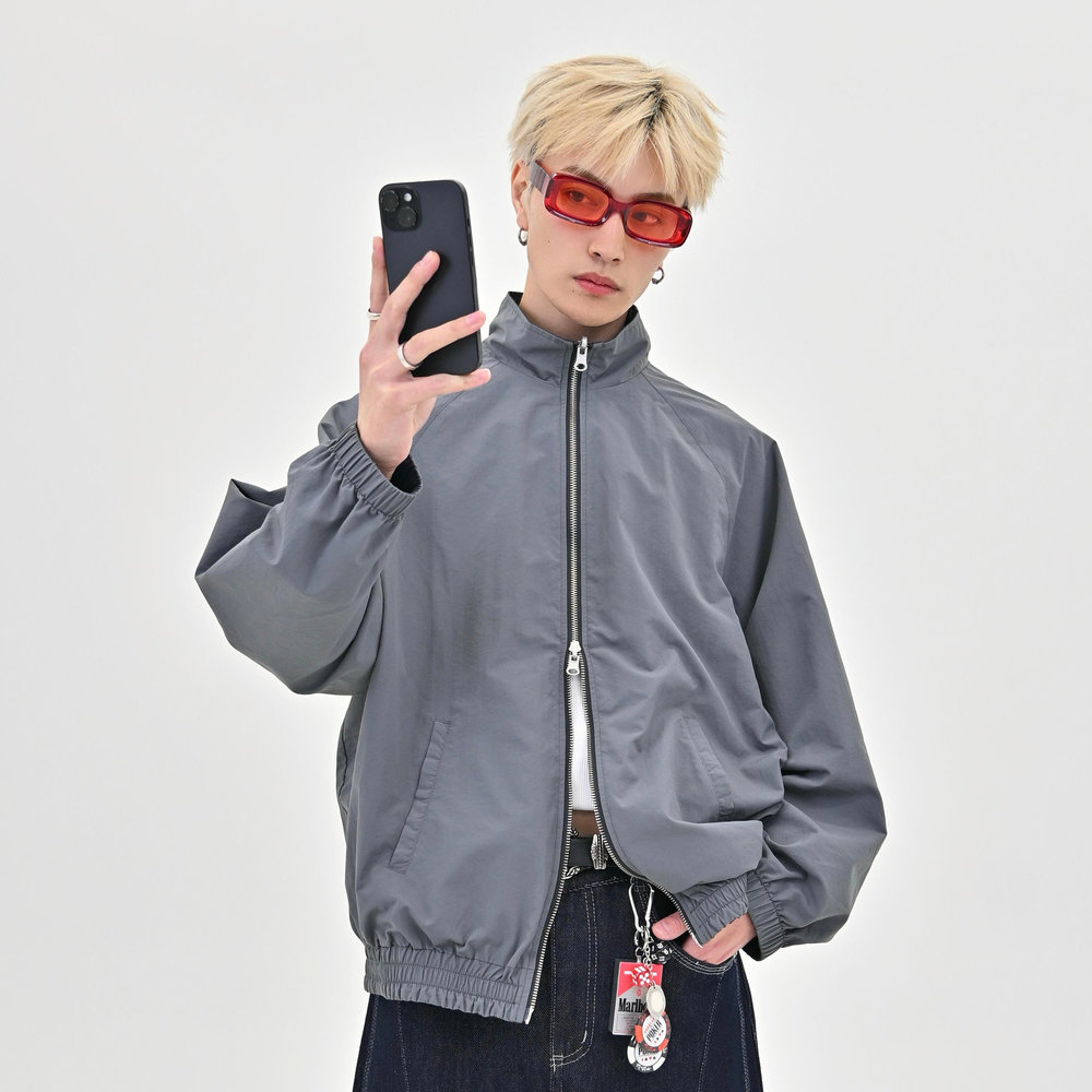 【10日以内お届け】 リバーシブルナイロンジャケット L2134