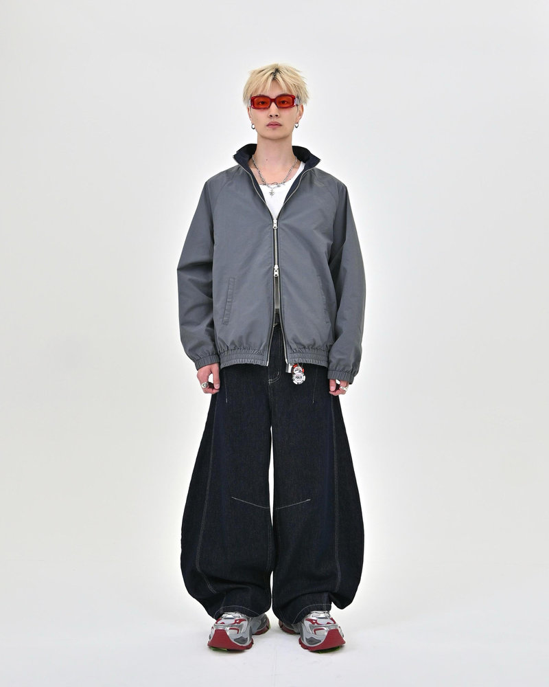 【10日以内お届け】 リバーシブルナイロンジャケット L2134