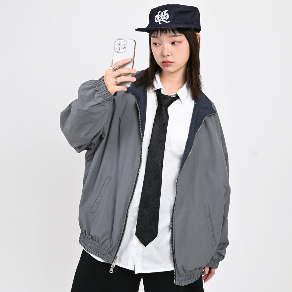 【10日以内お届け】 リバーシブルナイロンジャケット L2134