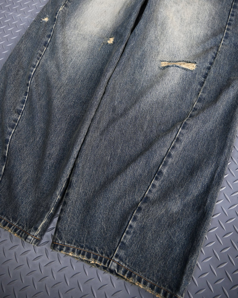 【10日以内お届け】バルーンダメージデニム L2177