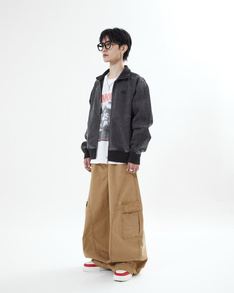 【10日以内お届け】ウォッシュドキャンバストラックジャケット L2137