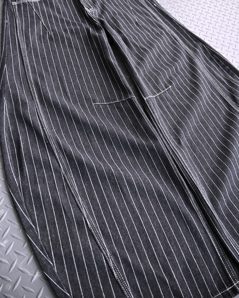 【10日以内お届け】ストライプバルーンデニム L2091