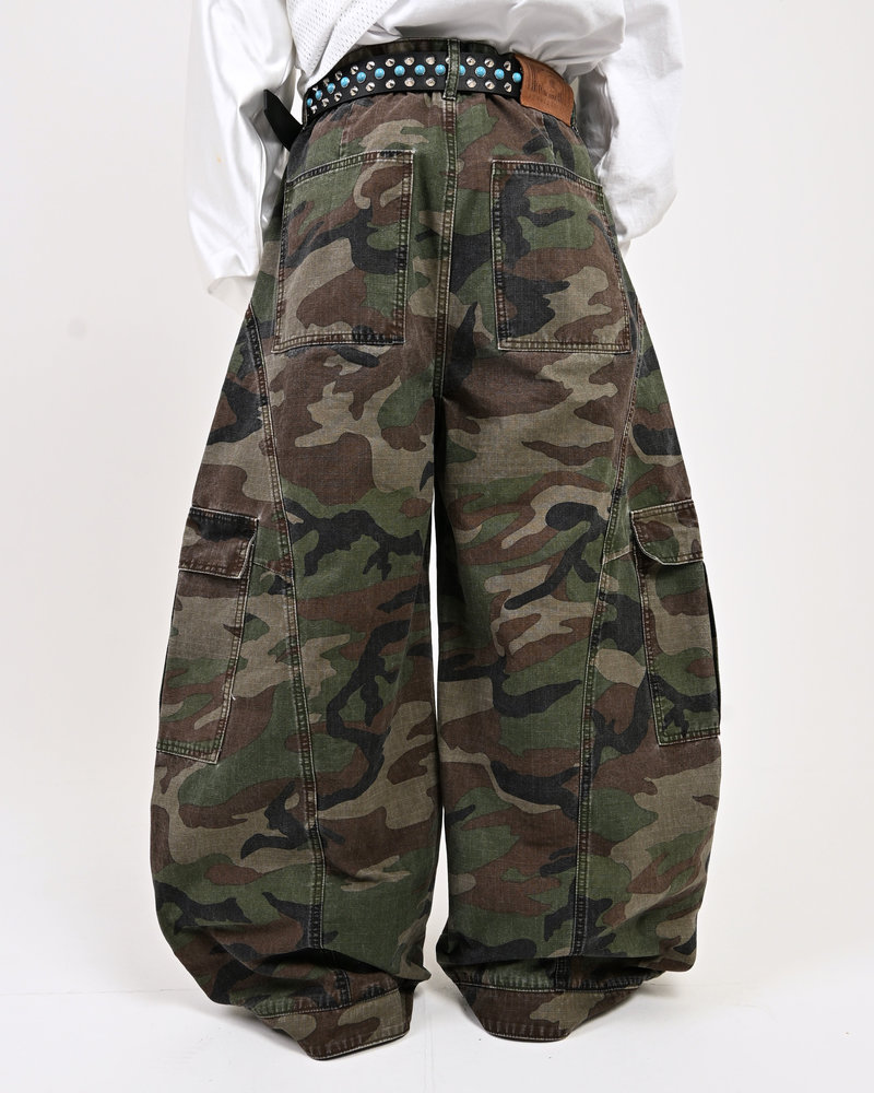 【10日以内お届け】ウォッシュドバルーンカモフラージュチノ L2096