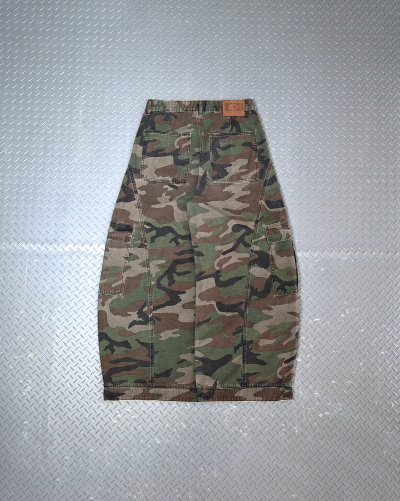 【10日以内お届け】ウォッシュドバルーンカモフラージュチノ L2096