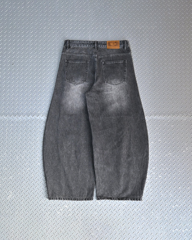 【10日以内お届け】ウォッシュドステッチバルーンデニム L2090