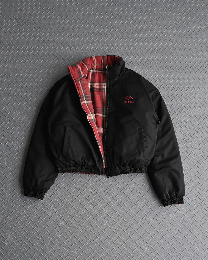 【10日以内お届け】リバーシブルチェックアウター L2142