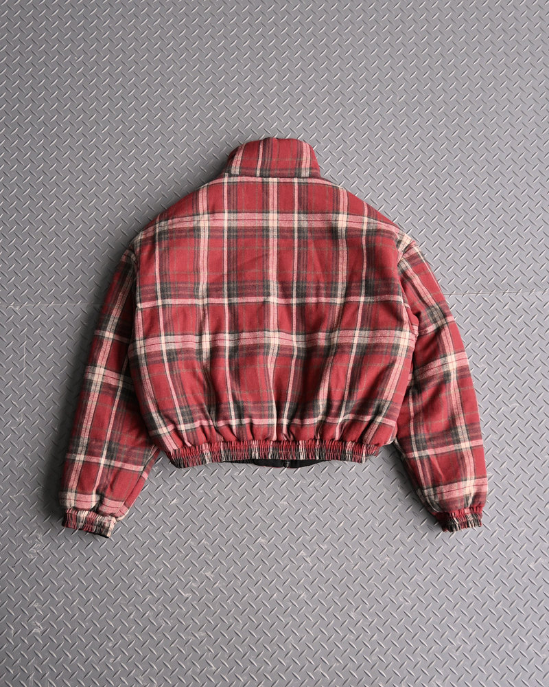 【10日以内お届け】リバーシブルチェックアウター L2142