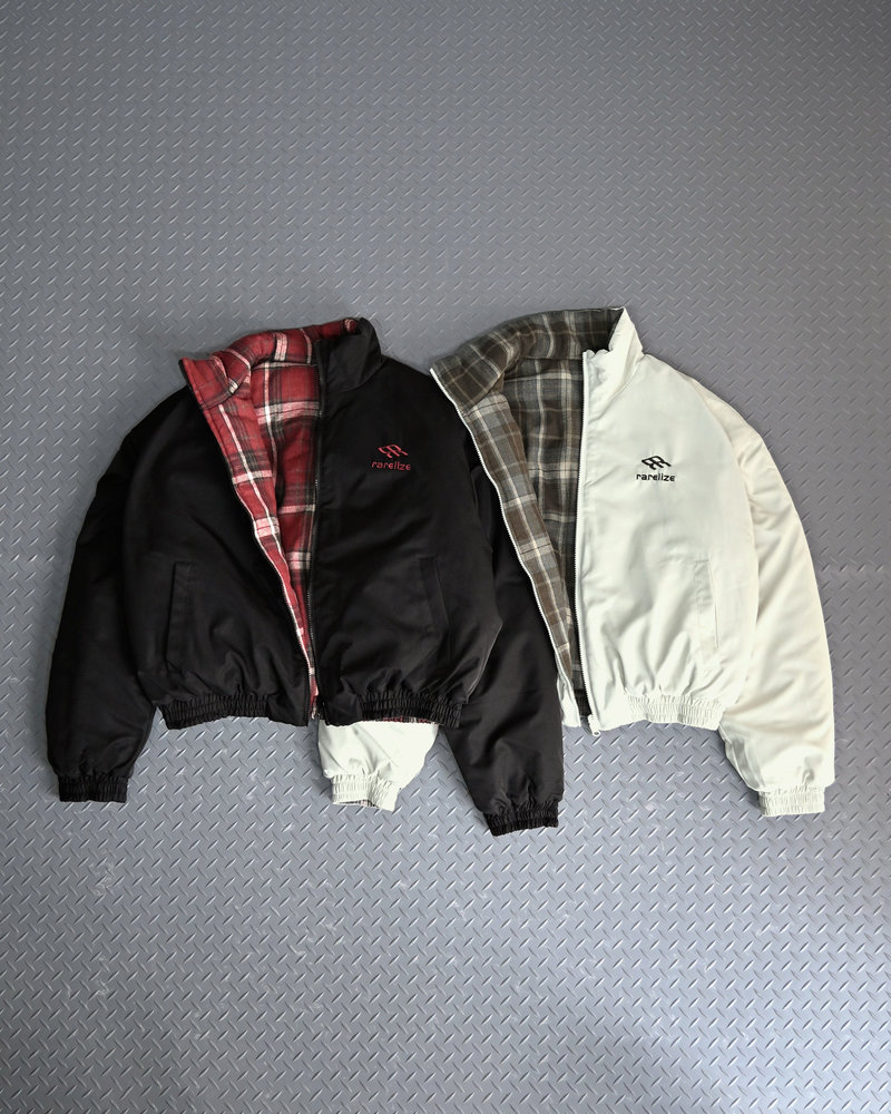 【10日以内お届け】リバーシブルチェックアウター L2142