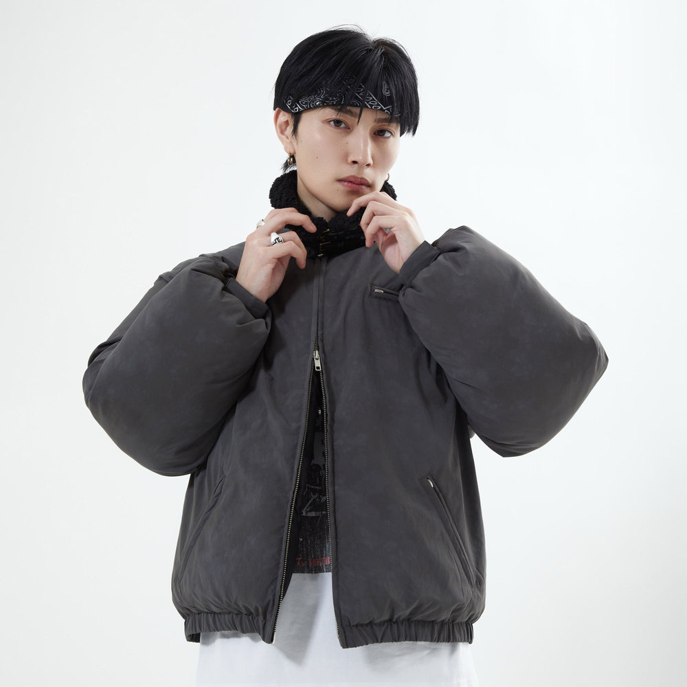 【10日以内お届け】スモーキー2WAYボアジャケット L2136