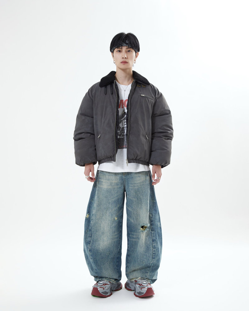 【10日以内お届け】スモーキー2WAYボアジャケット L2136