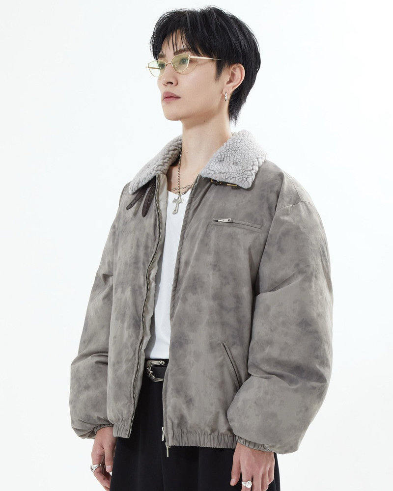 【10日以内お届け】スモーキー2WAYボアジャケット L2136