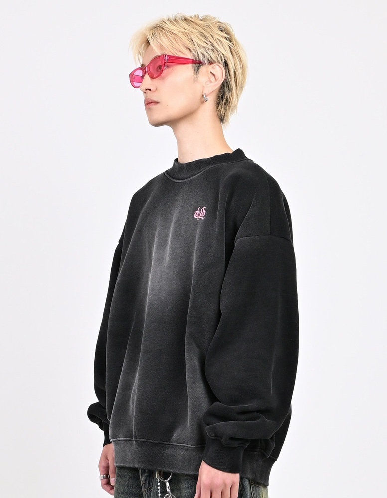 【近日発売予定】ウォッシュドロゴスウェット L2098