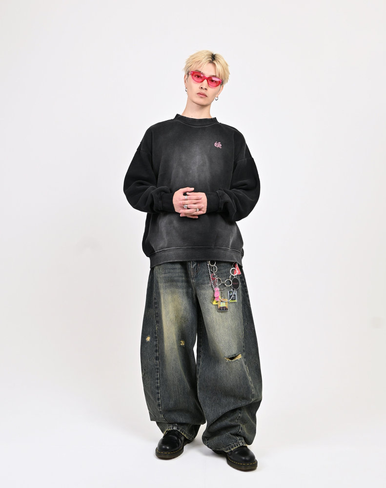 【近日発売予定】ウォッシュドロゴスウェット L2098