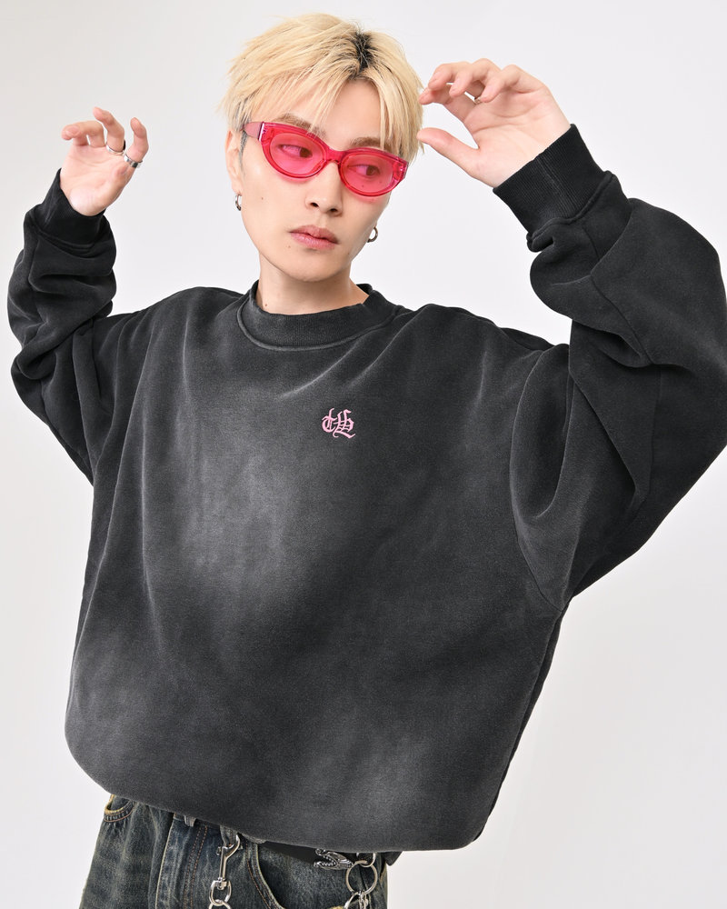 【近日発売予定】ウォッシュドロゴスウェット L2098