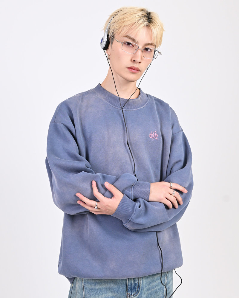 【近日発売予定】ウォッシュドロゴスウェット L2098