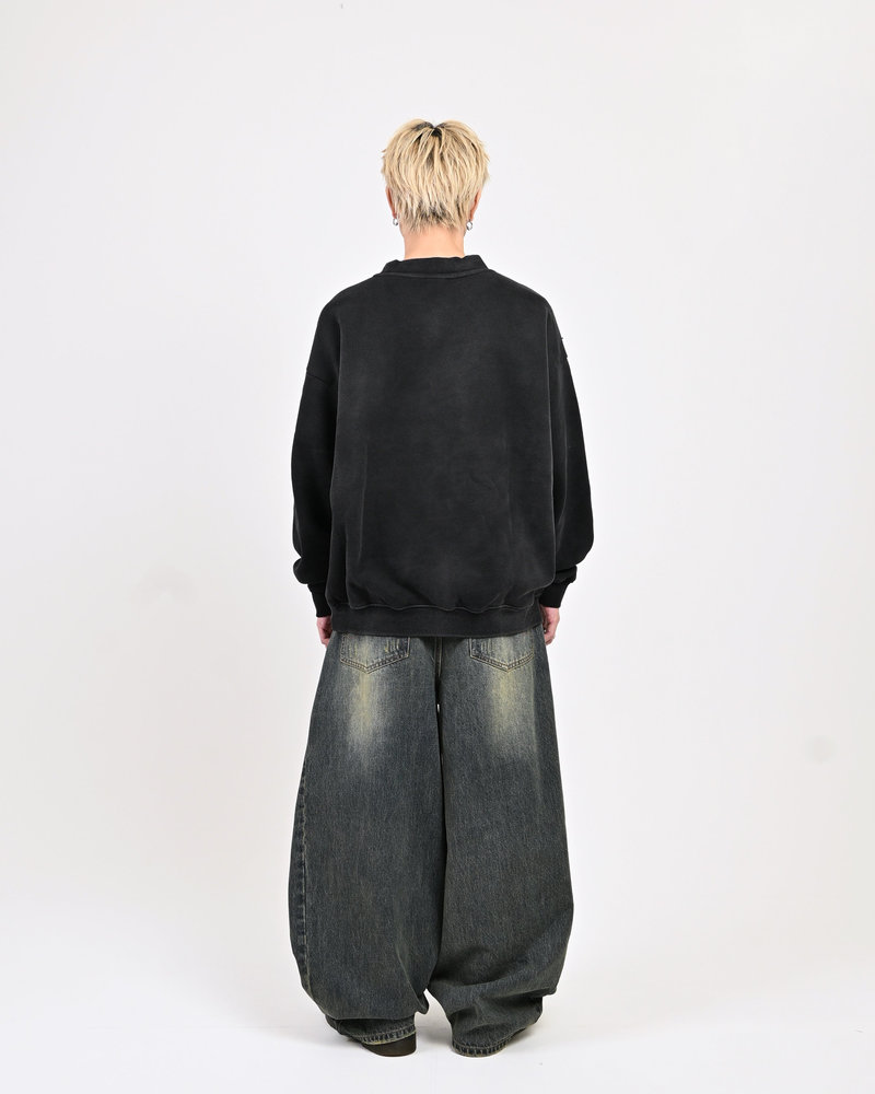 【近日発売予定】ウォッシュドロゴスウェット L2098